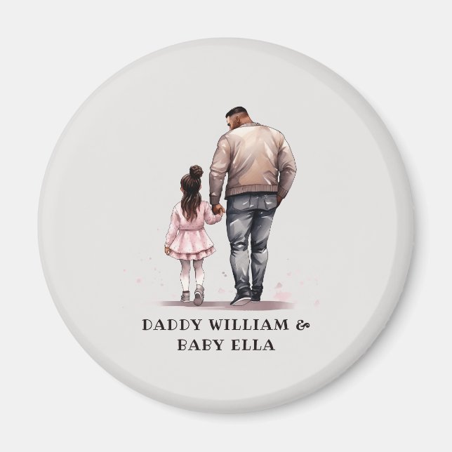 Íman Pai Negro e Filha Bond (7) (Frente)