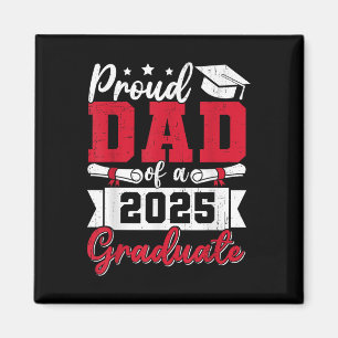 Íman Pai Orgulhoso De Um Graduado Em 2025 Pai Graduação