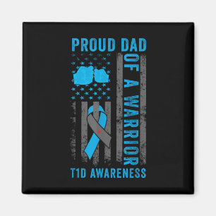 Íman Pai Orgulhoso De Um Guerreiro T1d Tipo 1 Diabetes 