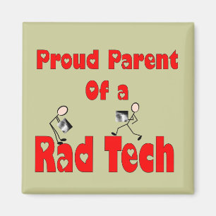 Íman Pai orgulhoso de uma TECNOLOGIA do RAD