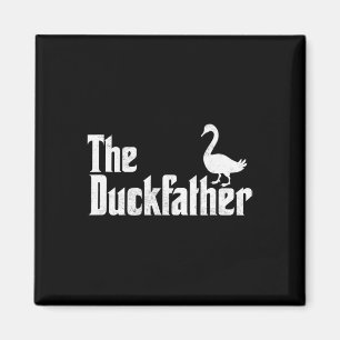 Íman Pai Pato Amante do Pato Quack Pai Dia dos Pais Gan