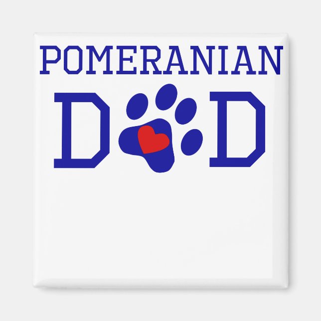 Íman Pai Pomeraniano (Frente)