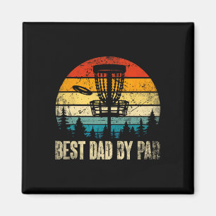 Íman Pai Por Par Disco Vintage Pai Engraçado Golf