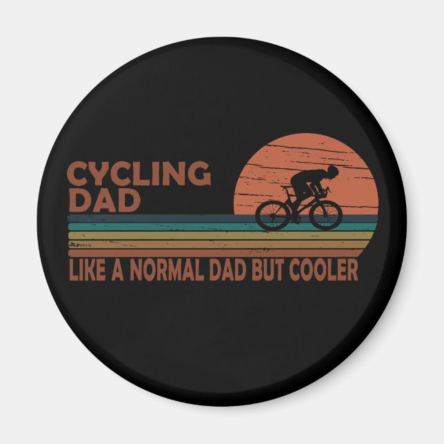 Íman pai que anda de bicicleta como um pai normal, mas  (Frente)