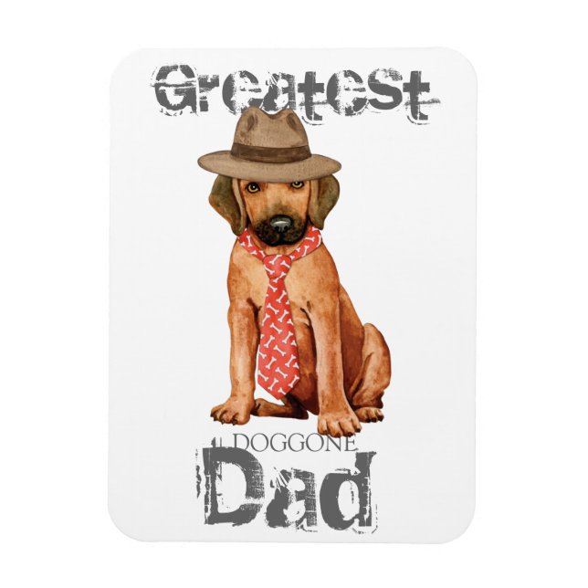 Íman Pai Ridgeback da Rodésia (Vertical)