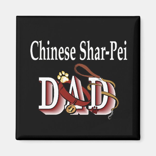 Íman Pai SharPei Chinês (Frente)
