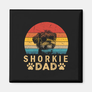 Íman Pai Shorkie Legal Amantes de Cães Impressão de Pat