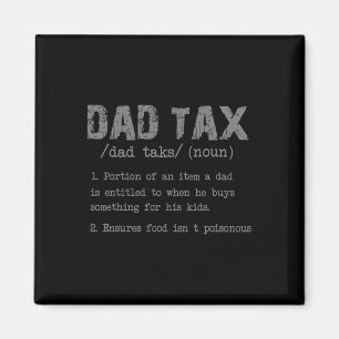 Íman Pai Tax Definition Men Funny Dia de os pais 3