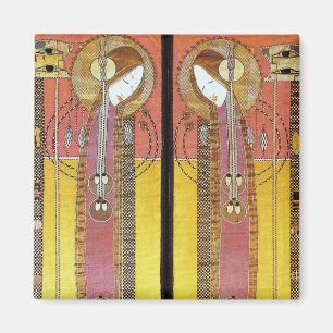 Íman Painéis bordados por Margaret Macdonald