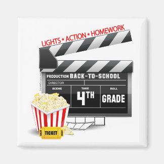 Íman Painéis de filmes do 4º ano