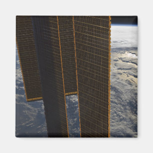 Íman Painéis solares da estação espacial internacion