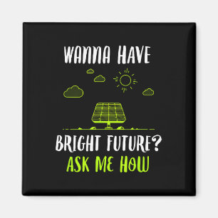 Íman Painéis solares de energia solar Brilham Futuro En
