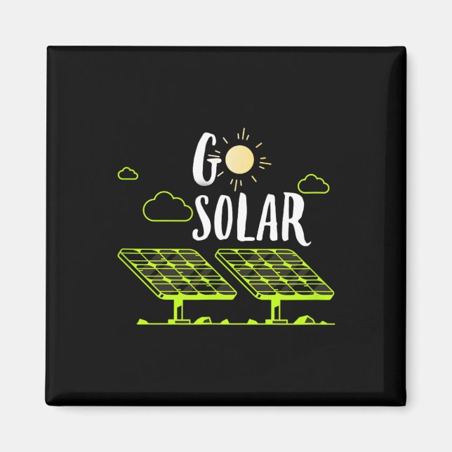 Íman Painéis Solares de Energia Solar Passam Pota Solar (Frente)