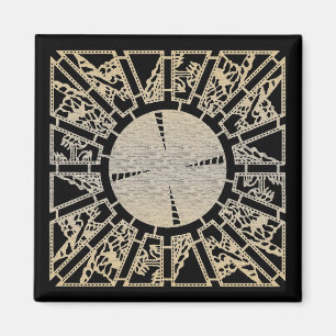 Íman Painel 1 da lamentação (bronze)