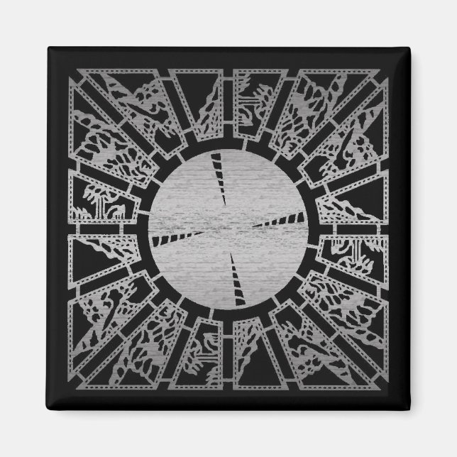 Íman Painel 1 (prata) (Frente)