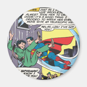 Íman Painel De BD Superman - Um Instante Mais Tarde