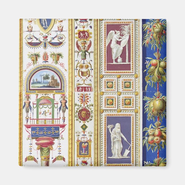 Íman Painel do Raphael Loggia no Vaticano, de (Frente)