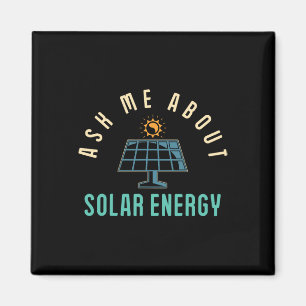 Íman Painel solar Pergunte-me sobre energia solar energ