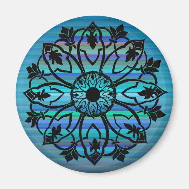 Íman Painel Valium - Magneto Azul (Frente)