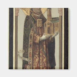 Íman Painel votiva que descreve St. Ansgar, 1457