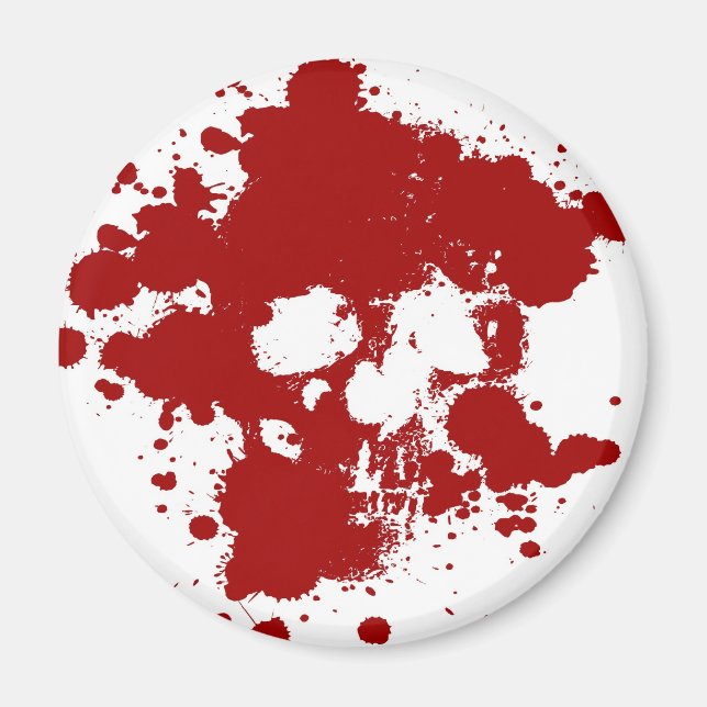 Íman Paint Skull (Frente)