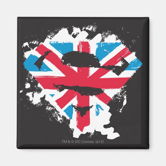 Íman Paint Strokes British S-Shield (Frente)