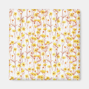 Íman Painted Yellow Daisies