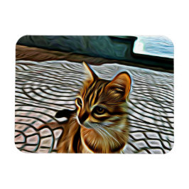 Íman Painting Linda Cat