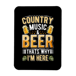 Íman País de bebedor de cerveja Música country Bebendo