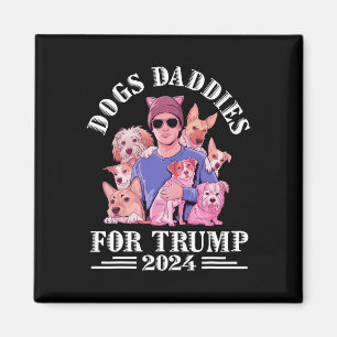Íman Pais De Cães Para Trump 2024