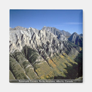Íman País de Kananaski, Moutains rochoso, Alberta,