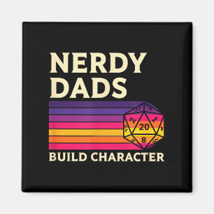 Íman Pais Nerds Constroem Caráter, Rpg Retro de Mesa Go