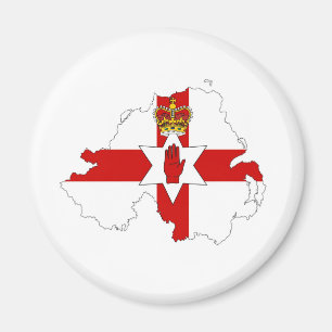 Íman país s de Reino Unido do mapa da bandeira de