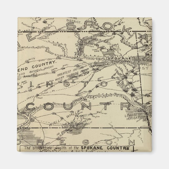 Íman País Spokane (Frente)