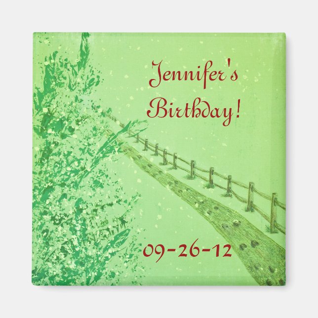 Íman Paisagem (Frente)