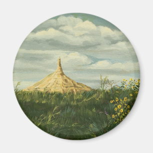 Íman Paisagem 1170 da rocha da chaminé