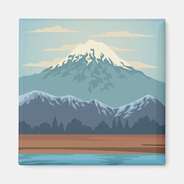 Íman Paisagem bonita (Frente)