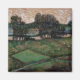 Íman Paisagem com Ponte sobre o Oise (van Gogh)