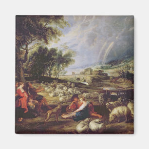 Íman Paisagem com um arco-íris