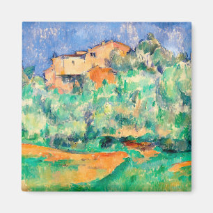 Íman Paisagem com uma Casa, Cezanne