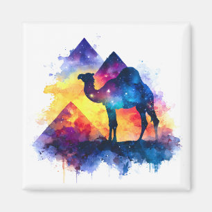 Íman Paisagem Cósmica Starry Night Egípcio Camel