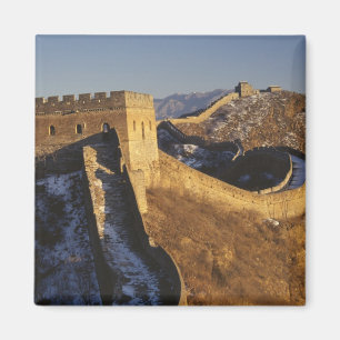 Íman Paisagem da Grande Muralha ao pôr do sol, China