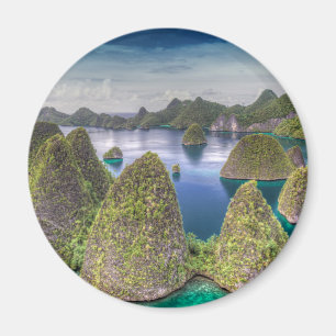 Íman Paisagem da Ilha Wayag, Indonésia