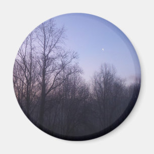 Íman Paisagem da Manhã de inverno Fotografia