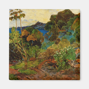 Íman Paisagem da Martinica de Paul Gauguin (1887)