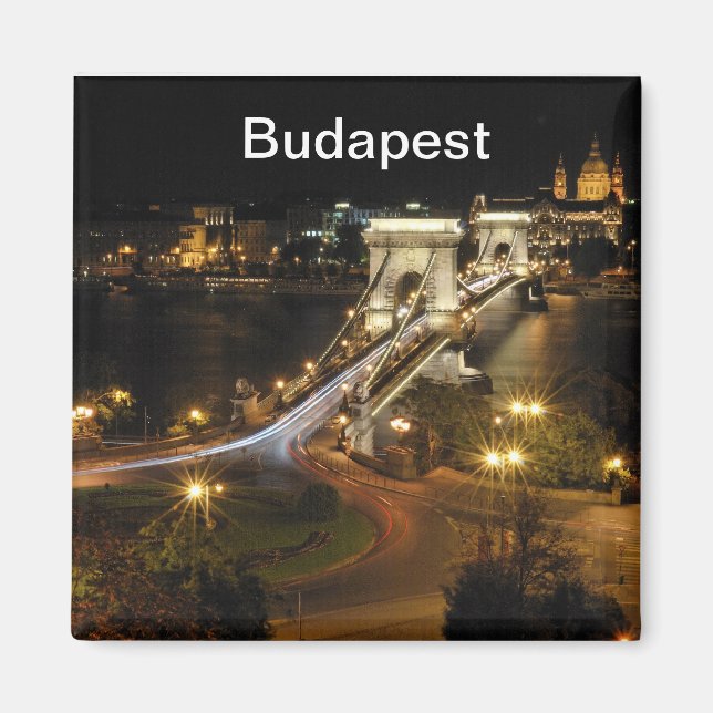 Íman Paisagem de Budapeste (Frente)