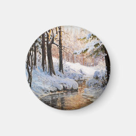 Íman Paisagem de Floresta Neve, Walter Moras