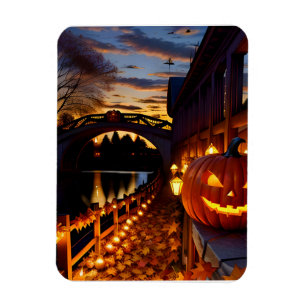 Íman Paisagem de Halloween Quatro