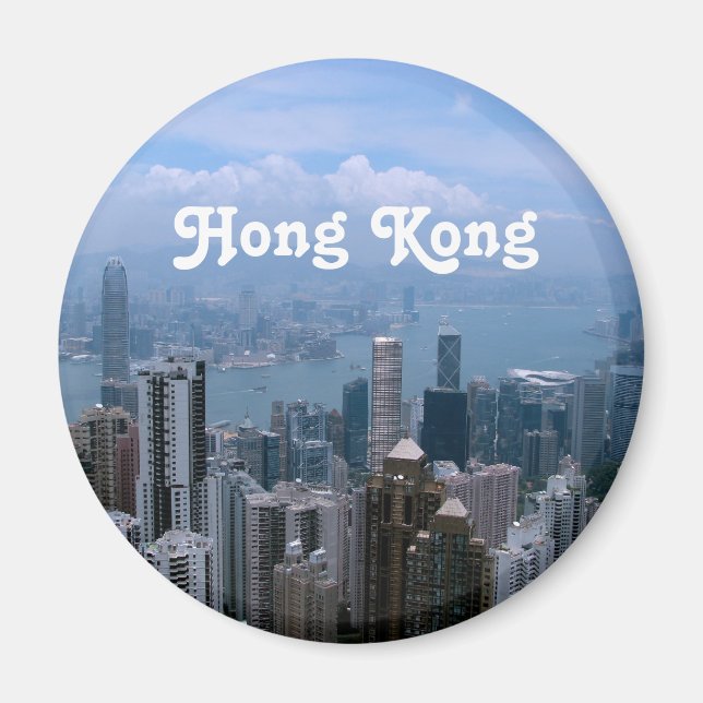 Íman Paisagem de Hong Kong (Frente)