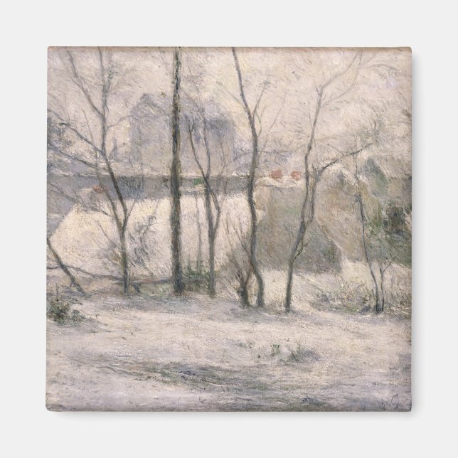Íman Paisagem de inverno, 1879 (Frente)